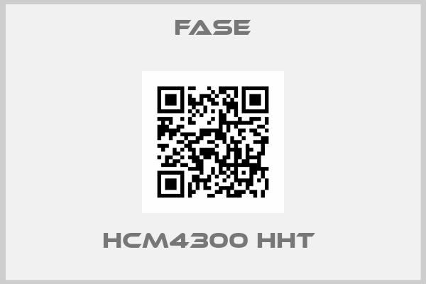FASE-HCM4300 HHT 