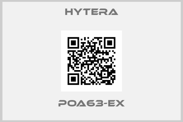 Hytera-POA63-EX