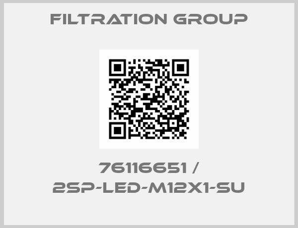 Filtration Group-76116651 / 2SP-LED-M12x1-SU