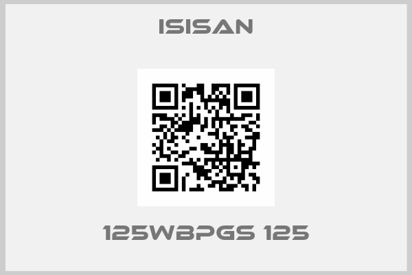 ISISAN-125WBPGS 125