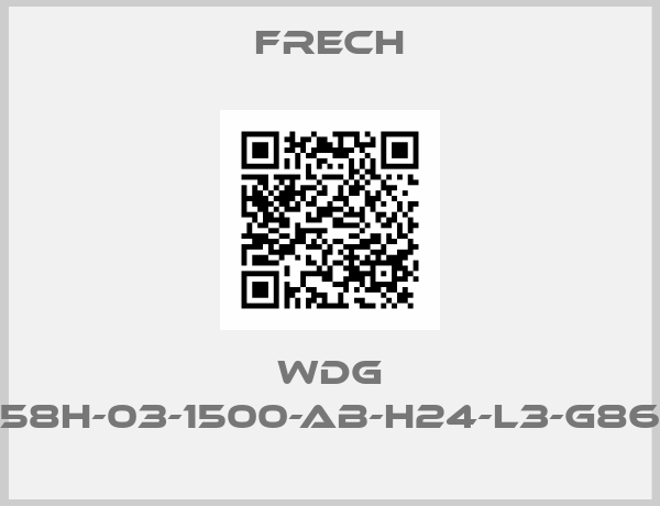 FRECH-WDG 58H-03-1500-AB-H24-L3-G86