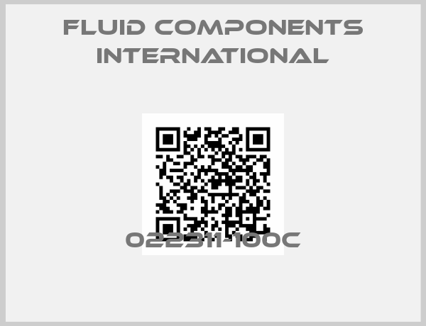 Fluid Components International-022311-100C