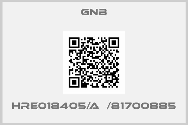 GNB-HRE018405/A  /81700885