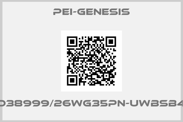 PEI-Genesis-D38999/26WG35PN-UWBSB4