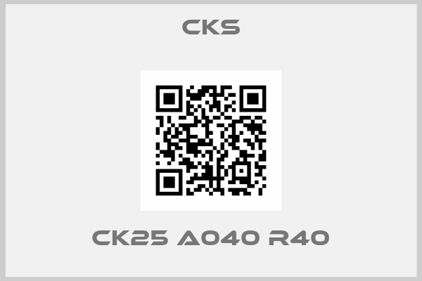 Cks-CK25 A040 R40