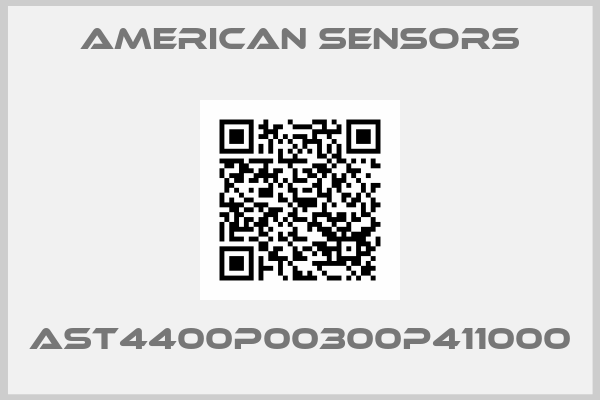 American Sensors-AST4400P00300P411000