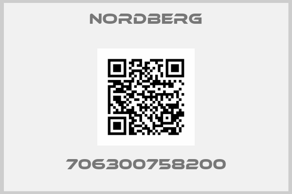 NORDBERG-706300758200