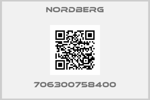 NORDBERG-706300758400