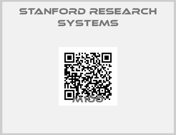 stanford research systems-M100