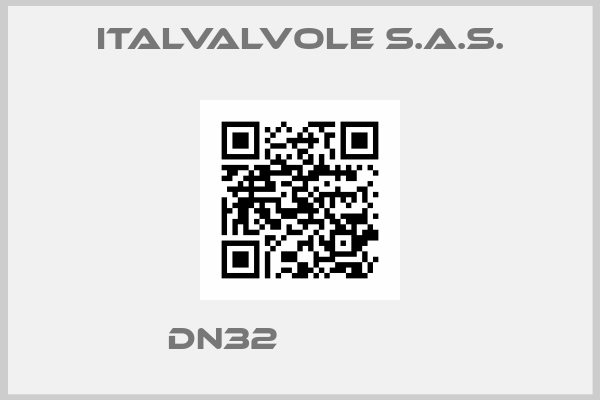 ITALVALVOLE S.A.S.- DN32              