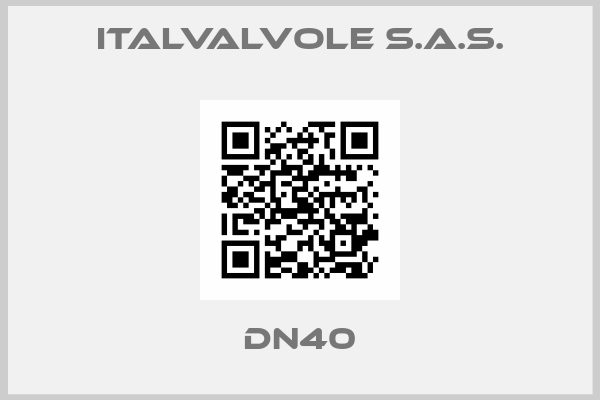 ITALVALVOLE S.A.S.-DN40