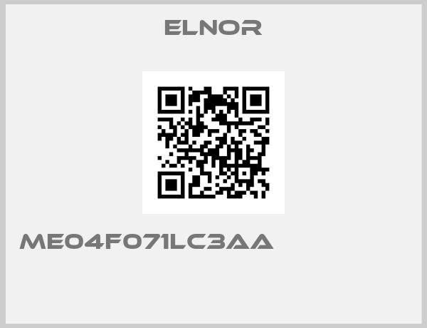 Elnor-ME04F071LC3AA                              