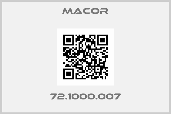 MACOR-72.1000.007