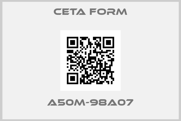 CETA FORM-A50M-98A07