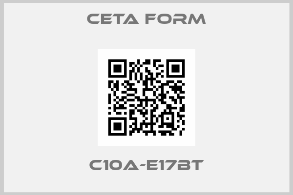CETA FORM-C10A-E17BT