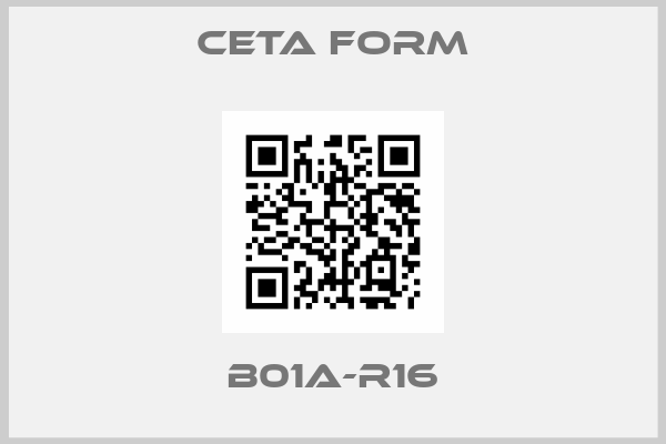 CETA FORM-B01A-R16