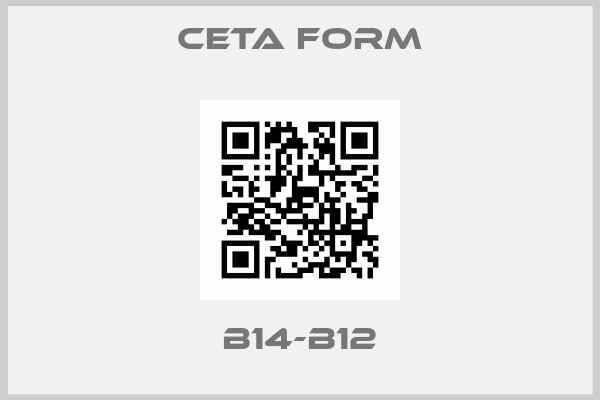 CETA FORM-B14-B12