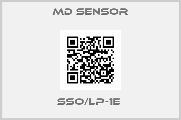 Md Sensor-SSO/LP-1E 
