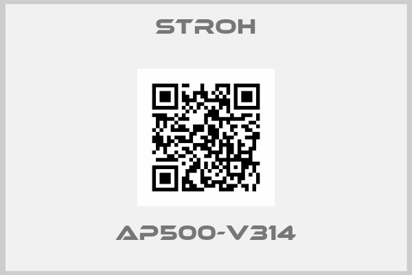 Stroh-AP500-V314