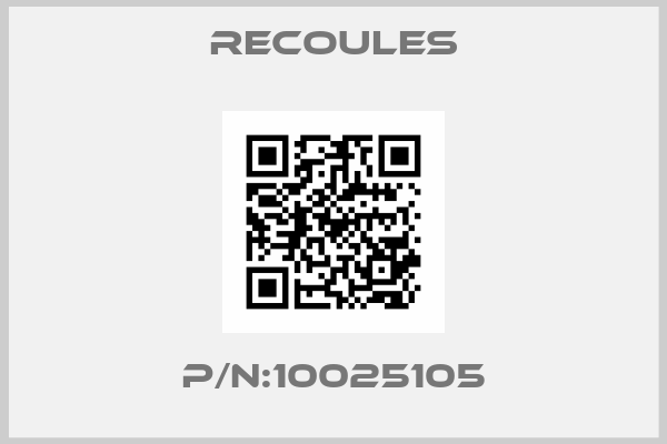 Recoules-P/N:10025105