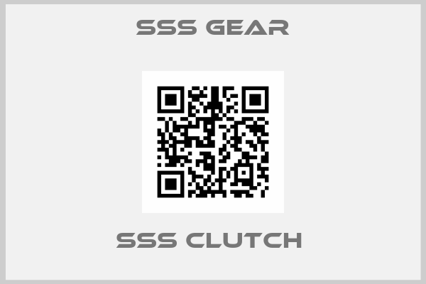 Sss Gear-SSS CLUTCH 