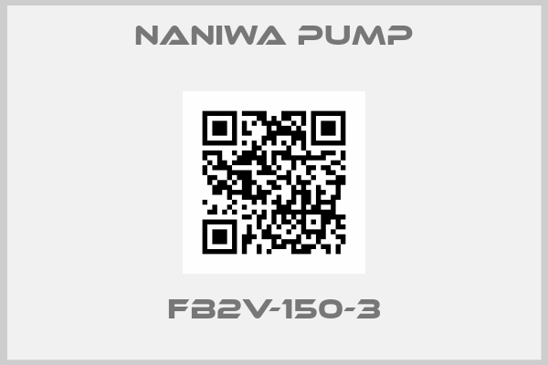 NANIWA PUMP-FB2V-150-3