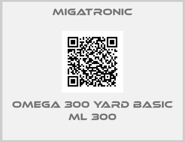 Migatronic-Omega 300 Yard Basic ML 300