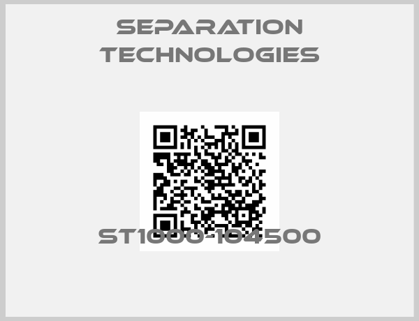 Separation Technologies-ST1000-104500