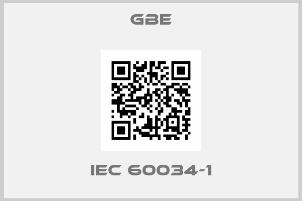 GBE-IEC 60034-1