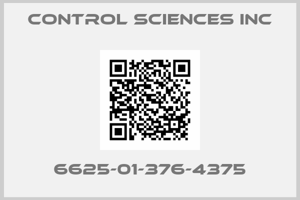 CONTROL SCIENCES INC-6625-01-376-4375