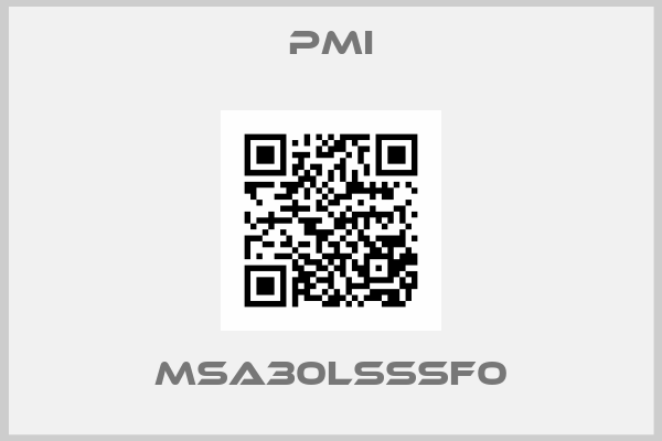 PMI-MSA30LSSSF0