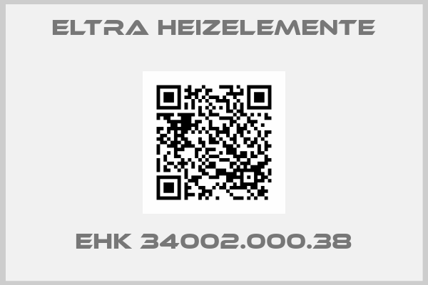 Eltra Heizelemente-EHK 34002.000.38