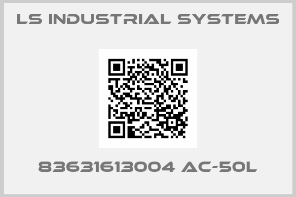 LS INDUSTRIAL SYSTEMS-83631613004 AC-50L