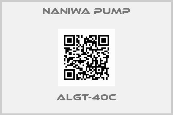 NANIWA PUMP-ALGT-40C