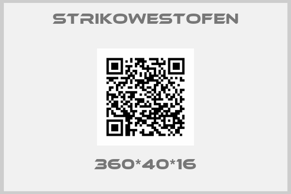StrikoWestofen-360*40*16
