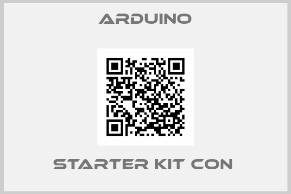 Arduino-STARTER KIT CON 