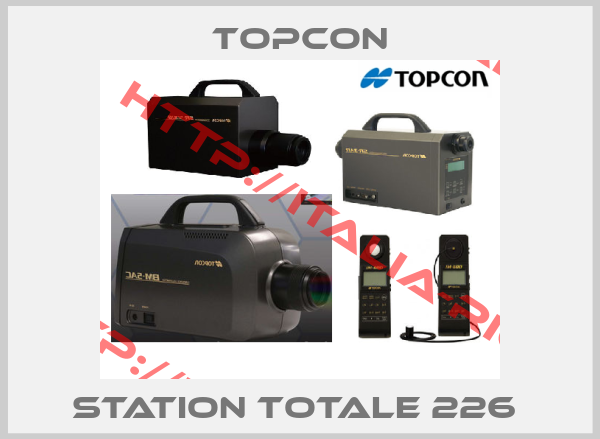 Topcon-STATION TOTALE 226 