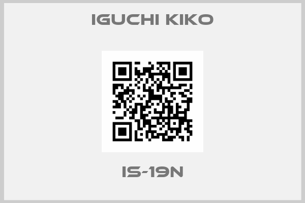 Iguchi Kiko-IS-19N