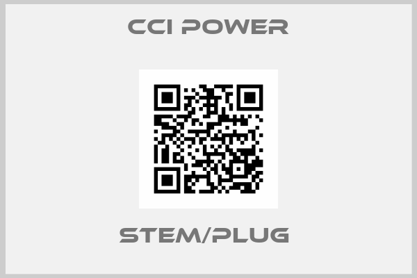 Cci Power-STEM/PLUG 