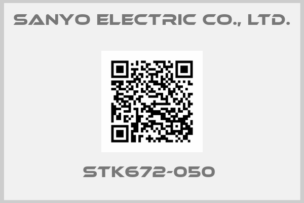 SANYO Electric Co., Ltd.-STK672-050 