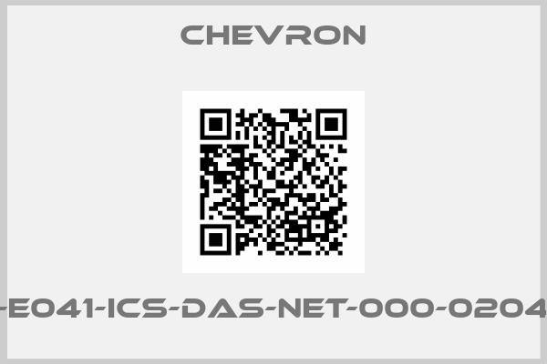 Chevron-PWD-E041-ICS-DAS-NET-000-02046-00