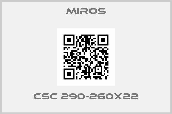 Miros-CSC 290-260x22