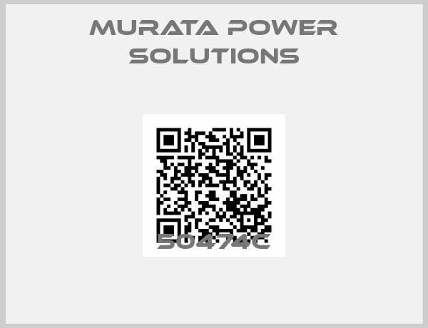 Murata Power Solutions-50474C