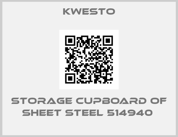 Kwesto-STORAGE CUPBOARD OF SHEET STEEL 514940 