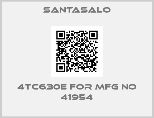 Santasalo-4TC630E for Mfg No 41954