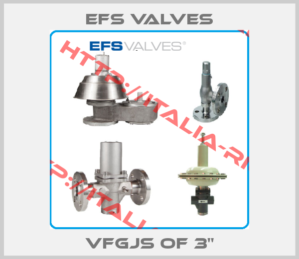 EFS VALVES-VFGJS of 3"