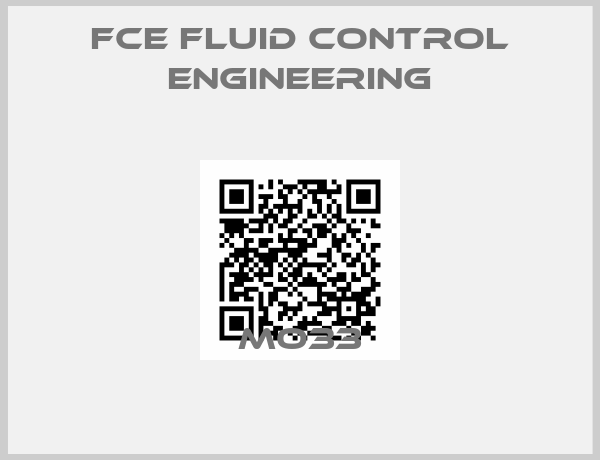 FCE Fluid Control Engineering-MO33
