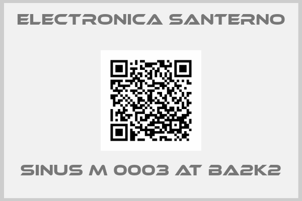 Electronica Santerno-SINUS M 0003 AT BA2K2