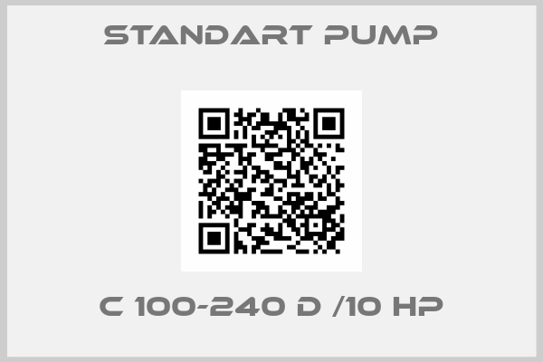 Standart Pump-C 100-240 D /10 HP