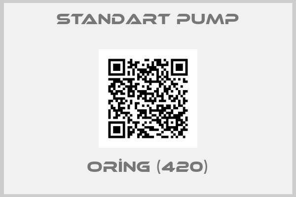 Standart Pump-ORİNG (420)